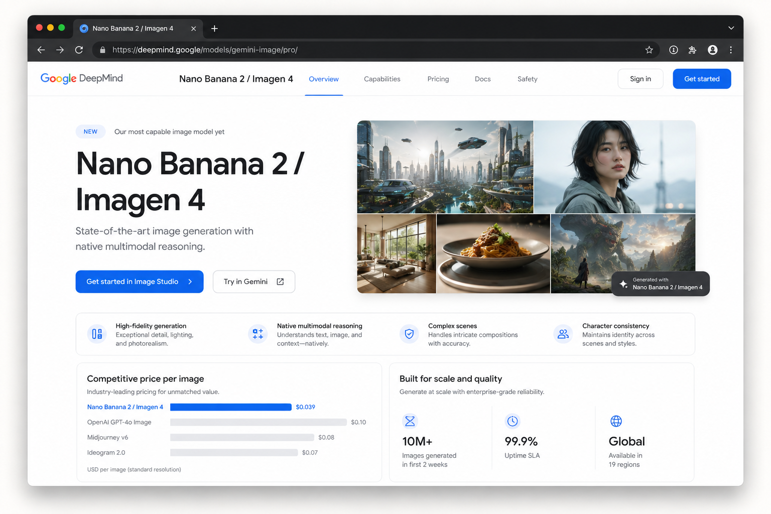 Nano Banana 2 / Imagen 4 preview